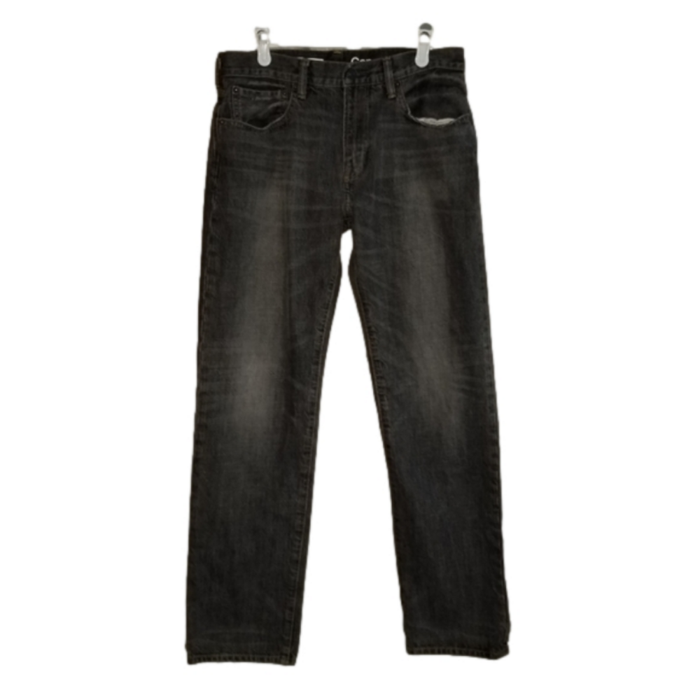 Gap Mens Straight Leg Pavement Grey Jeans Label Reads Size 31x32